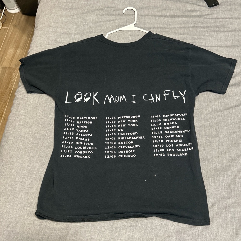 Travis Scott Black Short Sleeve Tee